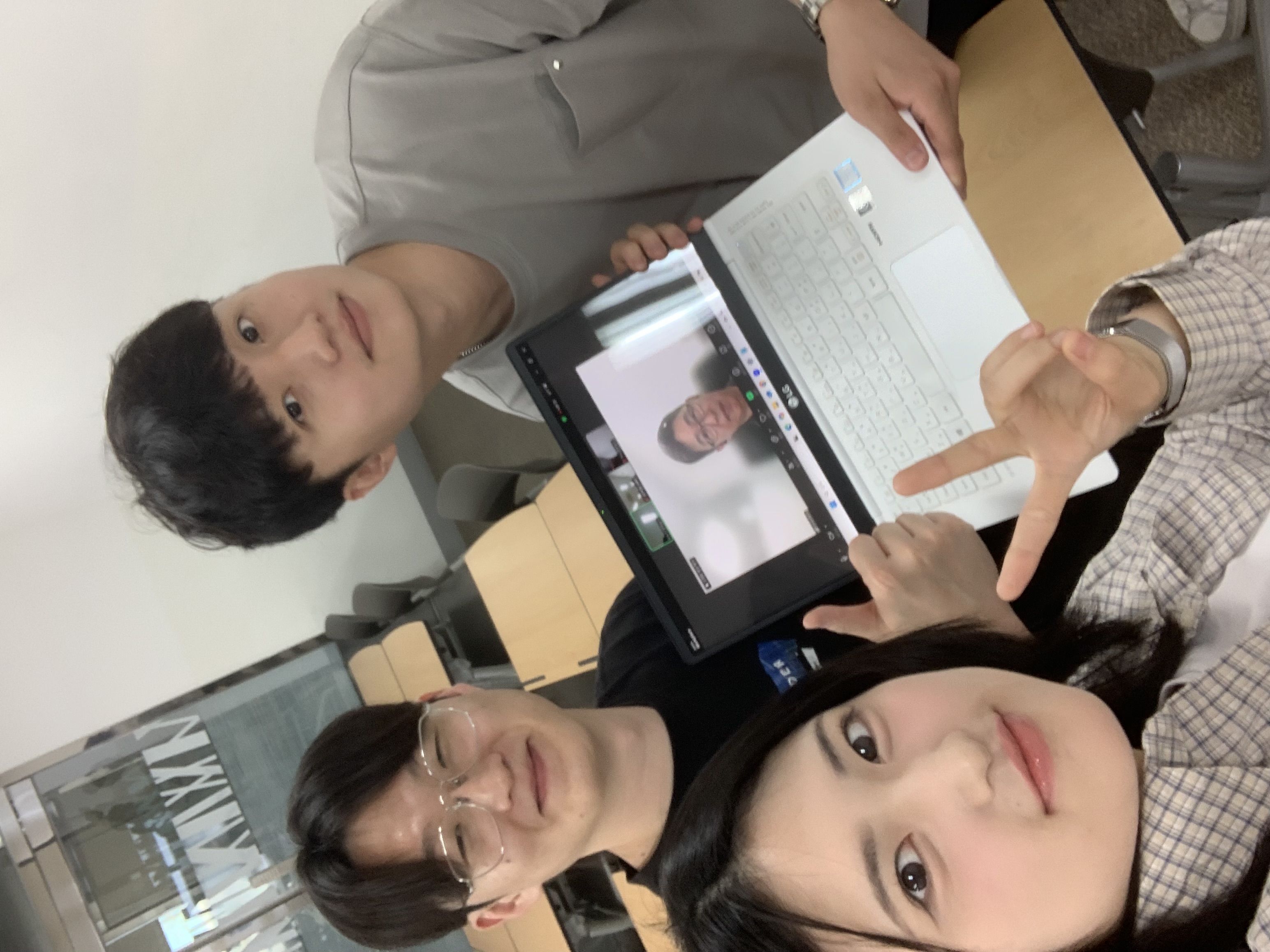 韓国での木元さんの写真2